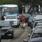 Los cierres viales ya afectaron a Urdesa en el 2022