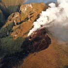 El incendio forestal se produjo en las faldas del Pichincha.