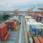 Comercio.- El Puerto Marítimo de Guayaquil.