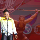 Angie Palacios ha pedido 110 kg para el primer arranque.