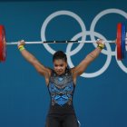 La pesista ecuatoriana cumplió con una destacada participación en la modalidad de arranque.