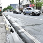El ciudadano fue rescatado por miembros de la Policía Nacional.