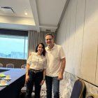 El exdirigente de Reto publicó una foto junto a la candidata del correísmo, Luisa González.