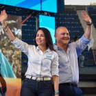 Luisa González y Diego Borja, el binomio del correísmo.