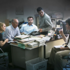 Cuatro periodistas de The Boston Globe indagan sobre el masivo abuso a menores de parte de los sacerdotes en Boston, que fueron protegidos por la curia de Boston.