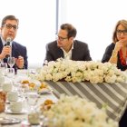 Rivas, en una foto del 30 de noviembre de 2017, cuando participó en un evento con el Ministerio de Minería para analizar la importancia de la reputación del sector y manejo de crisis.