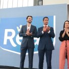 Niels Olsen, Roberto Aguirre y Romina Muñoz.