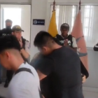 Los responsables fueron capturados por miembros de la Policía.