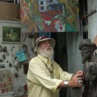 Artista. Manuel Ugarte y sus estilos contemporáneos.