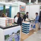 Stands. La feria inmobiliaria Hábitat concluye mañana 18 de agosto. El precio de la entrada es de $ 3 y hay más de 40 stands ofreciendo viviendas.