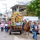 Romería. La imagen de la Virgen de El Cisne, en su recorrido anual.