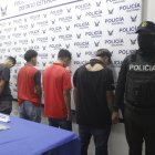 Dos de los detenidos son menores de edad.