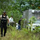 Incidente. Personal de Criminalística hizo el levantamiento de los cadáveres.