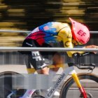 Richard Carapaz durante la segunda etapa de este domingo 18 de agosto.