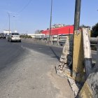 Soporte. Los elementos verticales deben ser revisados, analizados y reemplazados. Muchos ya cumplieron su función; ahora representan un peligro.