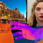 Española viajaba para robar carteras de lujo.