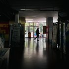 Los pasillos interiores de la Facultad de Ciencias Sociales de la UBA.