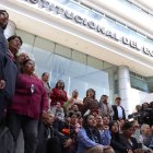 Integrantes de Quito sin minería y otros activistas presentaron un pedido a la Corte Constitucional para que haga seguimiento de su resolución contra las concesiones mineras en el Distrito.
