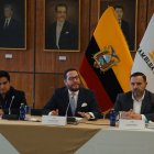 Alejandro Muñoz, secretario general de la Asamblea Nacional, reaccionó a la sentencia oral del juez.