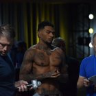 Michael Morales segundos antes de subirse a la báscula.