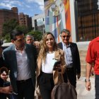 Andrea González es la precandidata presidencial de Sociedad Patriótica.