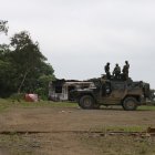 El cuerpo militar entra a zonas mineras del cantón Ponce Enríquez durante tiempos cortos.