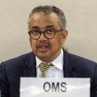 El director general de la OMS, Tedros Adhanom Ghebreyesus, busca apoyo económico