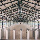 La estación de esta troncal se levanta cerca de la UVC Portete.