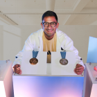 Daniel Pintado usó Adidas en la competencia.