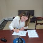 Claudia Ormaza reemplaza a José Serrano, quien renunció a su precandidatura presidencial.