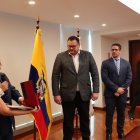 Mauricio Torres tomó el juramento y posesionó a Fernando Yavar Gutiérrez y Pablo Defina Bucaram.