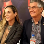 Andrea González y su binomio, Galo Moncayo.