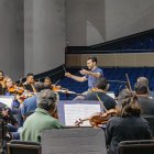 La OSG acompaña a los solistas en la velada.