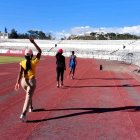 Según el entrenador Germán Chalá, las irregularidades que denuncia se dieron con los atletas que entrenaban en el Centro de Alto Rendimiento ubicado en Carpuela.