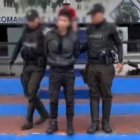 La detención fue grabada en redes sociales por los ciudadanos que pasaban por el lugar.