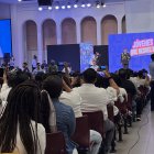 Evento. En el Centro Cristiano de Guayaquil, 3.500 personas se congregaron a escuchar  al presidente Daniel Noboa.