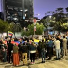 Cita. Parte de la comunidad venezolana se reunió en Quito este 28 de agosto para exigir la presentación de actas de escrutinio, al cumplirse un mes de las elecciones.