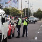 Lon cinco conductores sobrepasaron el rango moderado de velocidad.