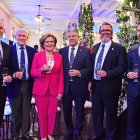 Vicente Vallarino, Óscar Orrantia, Rocío Salazar, Iván Baquerizo, Juan Xavier Cordovez y José Enrique Rivas.