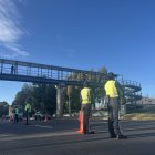 En la av. Simón  Bolívar, sector el Troje se realizó el dispositivo de control de velocidad.