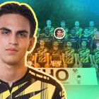 Lenny Luzuriaga del equipo sub-20 del Meiendorf SV de Alemania.