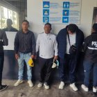 Banda. Los presuntos extorsionadores serían parte de “Los Lobos”.