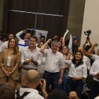 Lasso resaltó que hoy inicia el relevo generacional y solicitó al binomio que en la campaña electoral no hagan defensa de su Gobierno, sino que promuevan el su proprio proyecto.