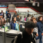 Metro de Quito en el primer día del regreso a clases.