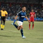 El jugador colombiano anotó su primero gol con Millonarios este domingo 1 de septiembre.