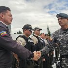 El comandante general de la Policía Nacional, Víctor Hugo Zárate.