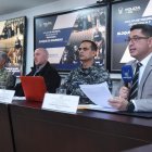 El Bloque de Seguridad durante la presentación del informe este 3 de septiembre de 2024.