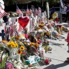 Archivo. El homenaje a las víctimas de un tiroteo en EE.UU.