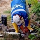 En Playas se empezaron a instalar medidores en las zonas donde se registra que hay viviendas conectadas a redes clandestinas