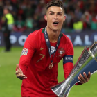 Cristiano Ronaldo, ganador de Nations League con Portugal